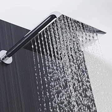 Voolan Rain Shower Head - Luxurious 12" Showerhead for Home