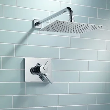 Voolan Rain Shower Head - Luxurious 12" Showerhead for Home