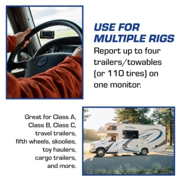 TST 507 Tire Pressure Monitoring System for Safe Travel