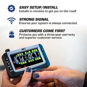 TST 507 Tire Pressure Monitoring System for Safe Travel