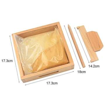 Montessori Sand Tray Learning Toy for Kids