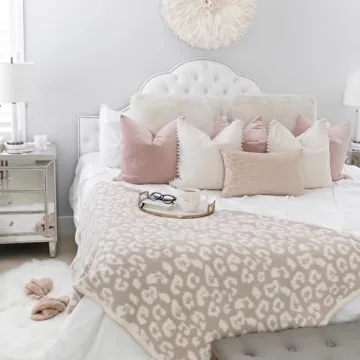 Top Finel Soft Velvet Decorative Pillow Covers Set of 2