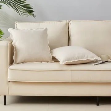 Elegant Mayler Yee Scalloped Pillow Covers Set of 2