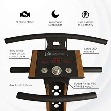 LifetimeVibe Whole Body Vibration Plate for All Ages