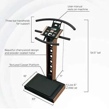 LifetimeVibe Whole Body Vibration Plate for All Ages