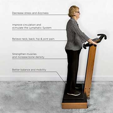 LifetimeVibe Whole Body Vibration Plate for All Ages