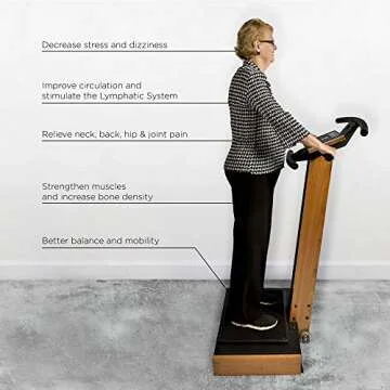 LifetimeVibe Whole Body Vibration Plate for All Ages