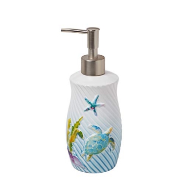 SKL Home Watercolor Ocean Soap Dispenser - Stylish & Functional