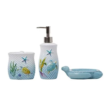 Stylish SKL Home Watercolor Ocean Soap Dispenser