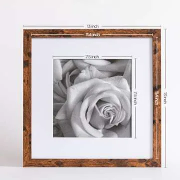 eletecpro 12x12 Picture Frames Set of 9 for Gallery Wall