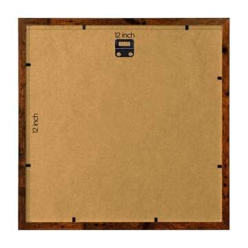 eletecpro 12x12 Picture Frames Set of 9 for Gallery Wall