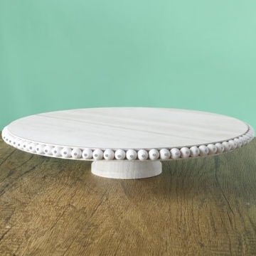 Elegant Beaded Cake Stand for Wedding and Events