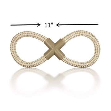 Joeoy Dog Toys Cotton Rope Ball and Chew Toys for Small Medium Large Dogs Puppy Toys 5 Pack Gift Set