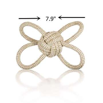 Joeoy Dog Toys Cotton Rope Ball and Chew Toys for Small Medium Large Dogs Puppy Toys 5 Pack Gift Set