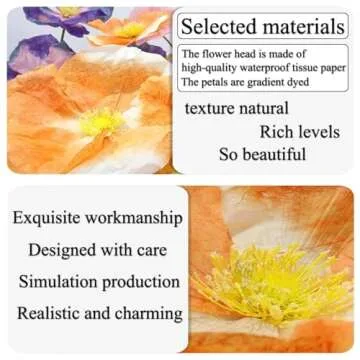 Giant Pink Poppies for Wedding and Party Decor