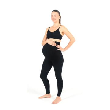 MOTHERS ESSENTIALS Maternity Leggings for Expecting Moms