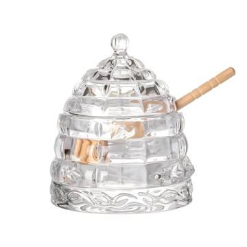 Stylish YPRNM Honey Jar with Dipper Set for Your Kitchen