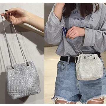 Stylish Rhinestone Handbag for Evening Events