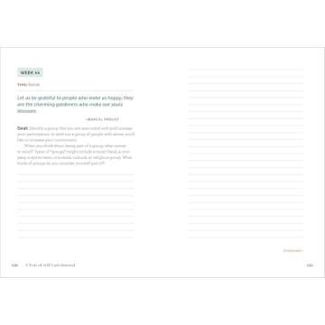 A Year of Self-Care Journal: 52 Weeks to Cultivate Positivity & Joy (A Year of Reflections Journal)