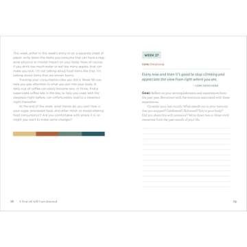 A Year of Self-Care Journal: 52 Weeks to Cultivate Positivity & Joy (A Year of Reflections Journal)