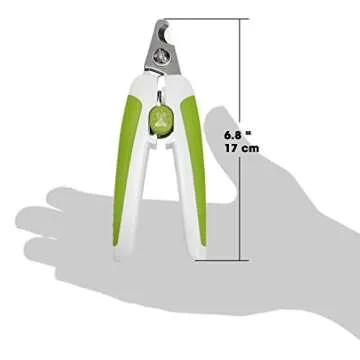 Nado Care Dog Nail Clippers - Pet Nails Trimmer for Dogs or Cats With Safety Guard To Avoid Over-cutting, Free Nail File & Lock Switch, Sturdy Non-Slip Handles