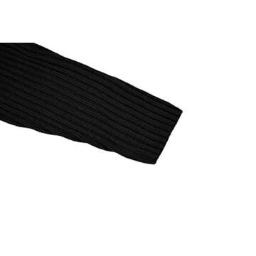 Esobo Men's Long Hooded Cardigan Sweater - Slim Fit Fashion