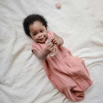 mushie Baby Wearable Blanket | Organic Cotton Muslin