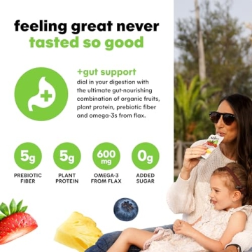 Noka Organic Smoothie Pouches Variety Pack - Healthy Snack Option