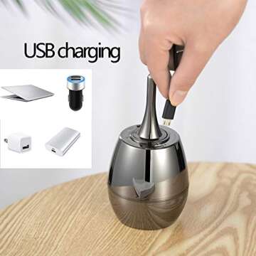 Permanent Match,Ten Thousand Match Lighter,The Forever Lighter,Matchstick Fire Starter Kerosene Refillable Lighter,Chargeable Electronic Lighter Great Gift for Father Husband Boyfriend,No Oil (Green)