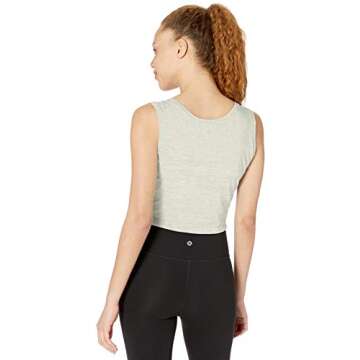 Amazon Essentials Cropped Yoga Tank for Every Body Size