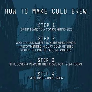 Stone Street Cold Brew Coffee - Strong & Smooth Blend