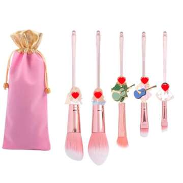 5PCS Popular Siinger Tay lor Theme Makeup Brushes Set Cosmetic Kawaii Gifts for Women Eye Shadow Eye...