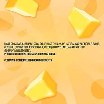 Juicy Fruit Gum Original Bubble Chewing Gum, 5 Count (Pack of 18)