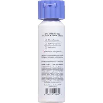 Billie Whipped Shave Cream - Lavender & Bergamot Scent - 6.5 fl oz