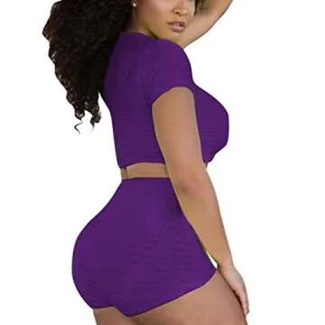 Stylish 2 Piece Workout Set for Women - Remelon