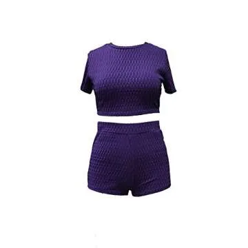 Stylish 2 Piece Workout Set for Women - Remelon