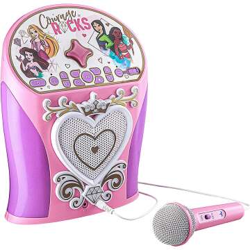 Disney Princess Karaoke Machine for Kids & Bluetooth Speaker