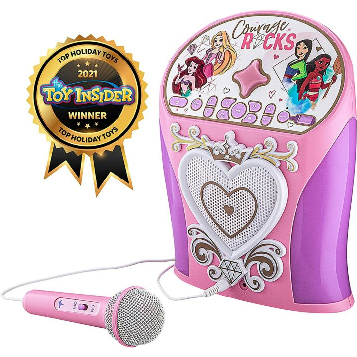 Disney Princess Karaoke Machine for Kids & Bluetooth Speaker