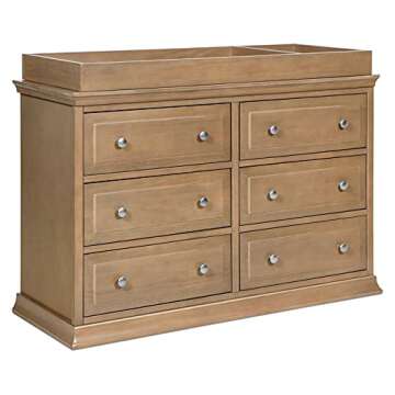 Versatile DaVinci Signature 6-Drawer Dresser in Hazelnut