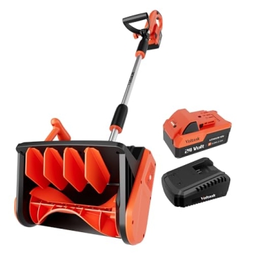Effective and Lightweight VOLTASK Cordless Snow Shovel