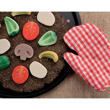 Yellow Door Sensory Play Stones, Pizza Toppings