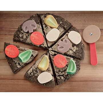 Yellow Door Sensory Play Stones, Pizza Toppings