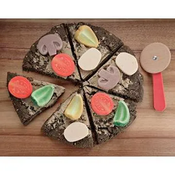 Yellow Door Sensory Play Stones, Pizza Toppings