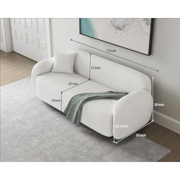 PaPaJet Modern Cloud Couch for Living Room Home Office