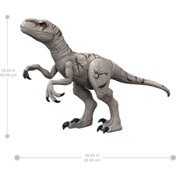 Mattel Jurassic World 3-Foot Atrociraptor Dinosaur Toy