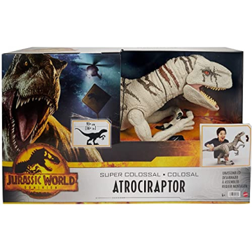 Mattel Jurassic World 3-Foot Atrociraptor Dinosaur Toy