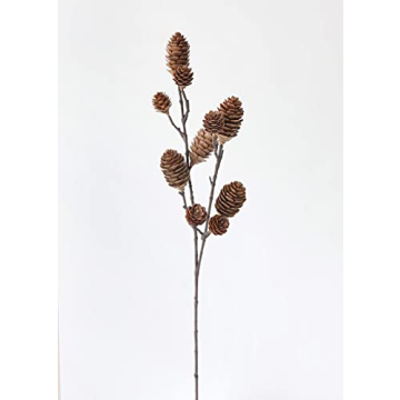 Artificial Pine Cone Branch Winter Decor - 28.5" - Wedding, Event and Home Decor