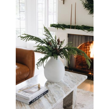 Artificial Pine Cone Branch Winter Decor for Events