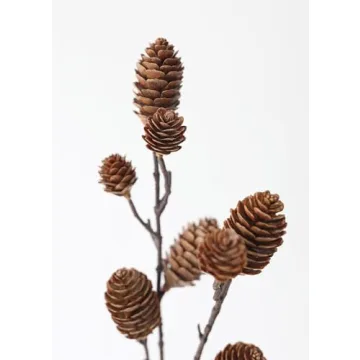 Artificial Pine Cone Branch Winter Decor for Events