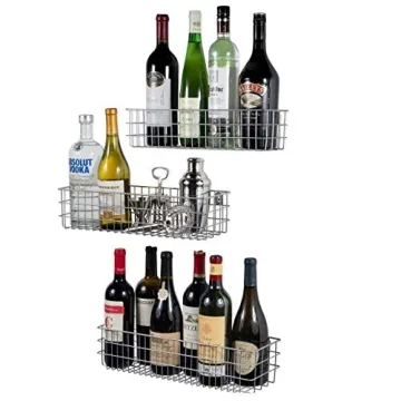 Wall35 Kansas Wall Mounted Kids Room Bookshelf Set of 6